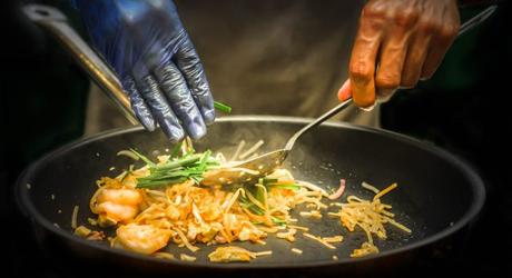 Southeast Asian street food: Thai-style-pad-thai-noodles