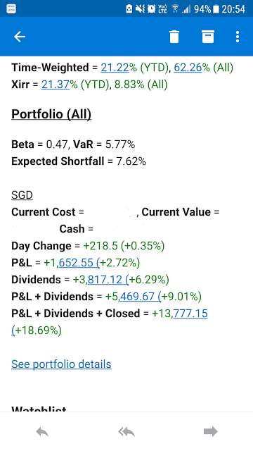 A Sneak Peak Of My Investments And How I Track My Portfolio