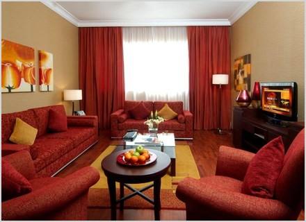 living room red sofa white table living room diy decor easy wall 380df7baf440aa1a