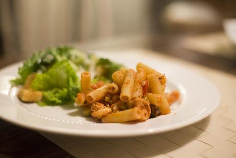 New twist on a traditional favorite. Check out this easy pasta dish for the holidays! 