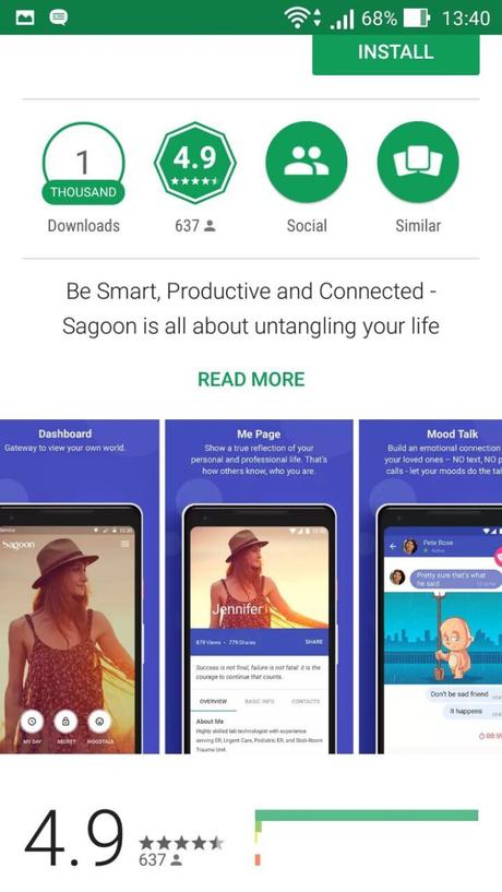 App Review: Sagoon – The social media revolution