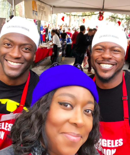 #SkidRowChristmas  Loni Love & Shaunie O’Neal Help Feed The Homeless