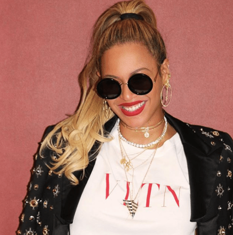 Beyonce Rocks Alexander Wang  & Valentino T’ For The Gram
