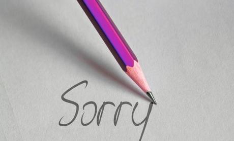 Should We Stop Saying Sorry?