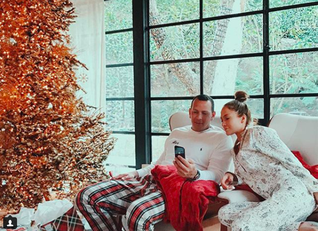 Jennifer Lopez & Alex Rodriguez First Christmas Together In Miami