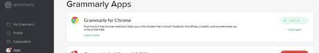 grammarly for chrome