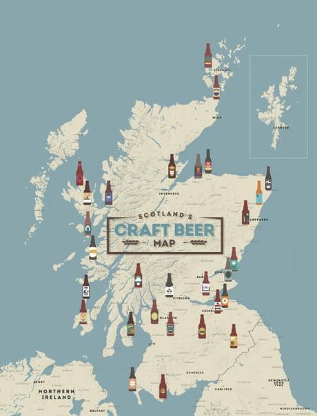 Scottish Craft Beer Map launched by Visit Scotland