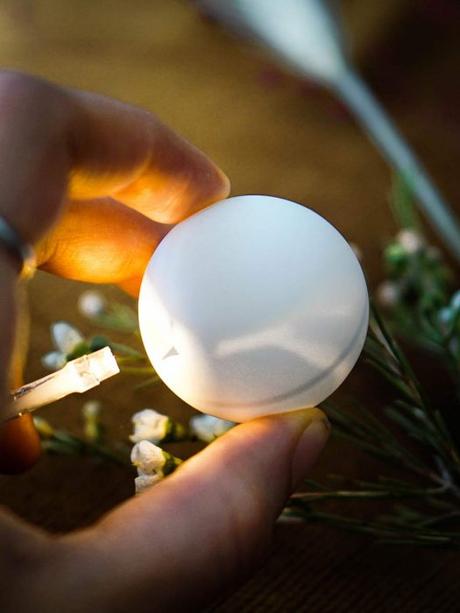 How To Make DIY Ping Pong Ball Lights