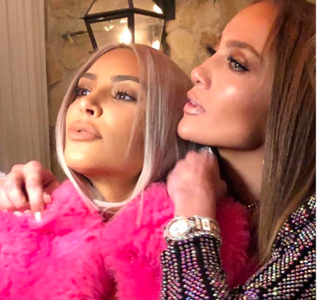 [Pics] Jennifer Lopez Host Taco Wednesday & Kim Kardashian Shows Up