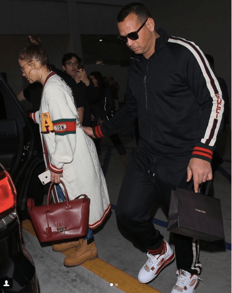 [Pics!] Jennifer Lopez & A Rod Rock Gucci While Shopping In Beverly Hills