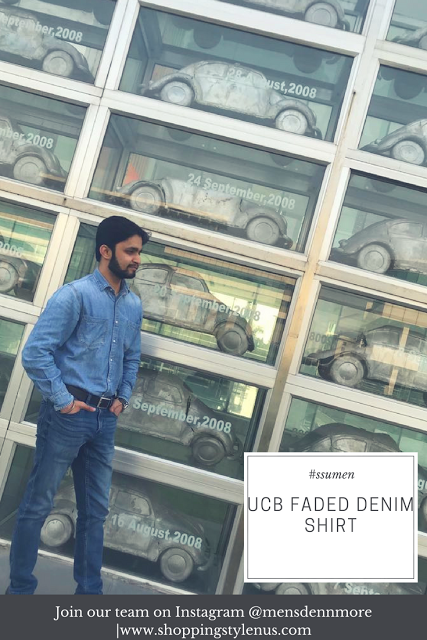 United Colors of Benetton Faded Denim Shirt | An Empowering Belief-System