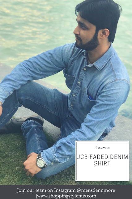 United Colors of Benetton Faded Denim Shirt | An Empowering Belief-System