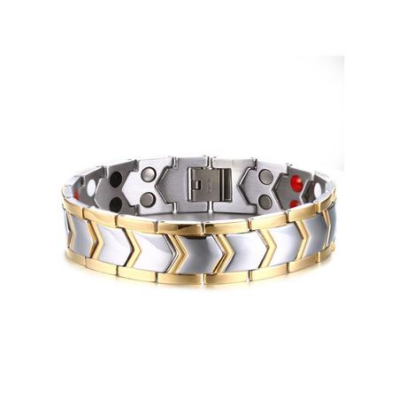 How Should Fashionable Mens Bracelets Fit? Newchic mens magnetic bracelet