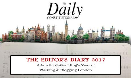 The Daily Constitutional Editor's Diary 2017 February & March: Running Around London With @hallett_g, St Patrick, Kalamata Olives & SS-GB
