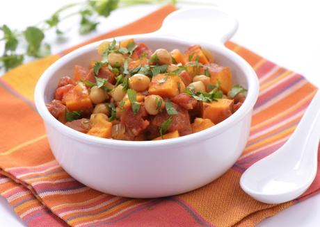 Sweet Potato Curry with Chickpeas