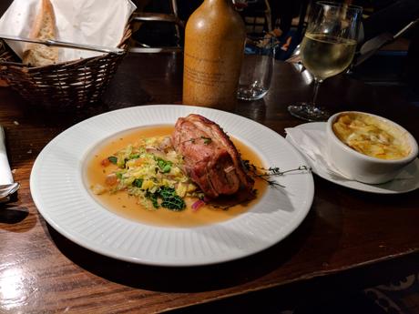 Order Pork Belly at Cote Brasserie French Restaurant