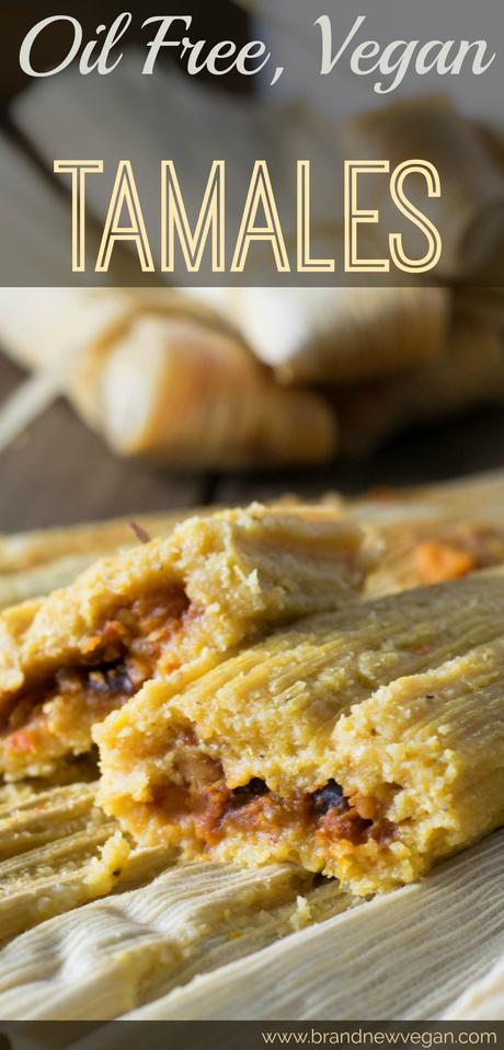 This year, I decided to make some homemade Tamales, and let me just say ... these Oil Free Vegan Tamales will definitely melt in your mouth and become a new holiday tradition! 