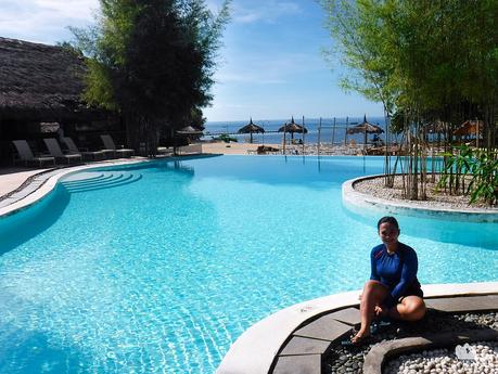 What An Adventure-Filled 2017! Beachfront Pool at Bluewater Panglao Beach Resort