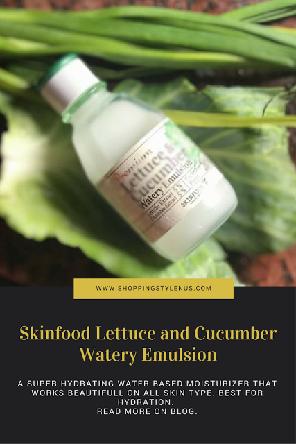 #SSUApproved Skinfood Lettuce and Cucumber Watery Emulsion | A Gesture of Kindness