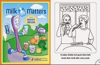 Image: Free Milk Matters colouring book