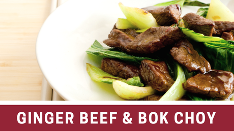 Ginger Beef And Bok Choy – 5 Ingredient Paleo Recipe