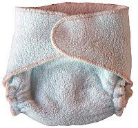 Cloth Diaper Types: Countour Diaper (Kissaluvs Hybrid Contour)