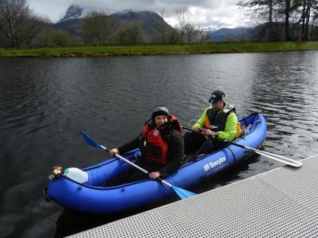Day 2 - the trans Scotland canoe challenge