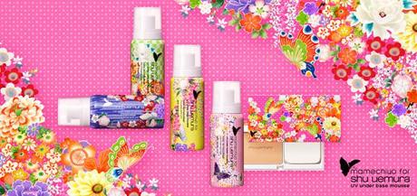 Mamechiyo for Shu Uemura Skin Purifier Cleansing Oil & UV Under Base Mousse for Spring 2012