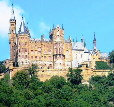 hohenzollern castle, castles in germany