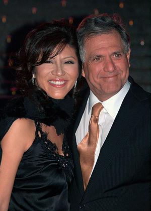 Julie Chen and Les Moonves at the Vanity Fair ...