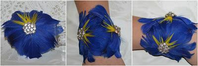 Fancy Feather Cuff Bracelet - Custom Order