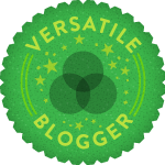 I’ve been nominated for the Versatile Blogger Award!