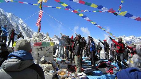 Everest 2012: Puja Ceremonies and Acclimatization Climbs