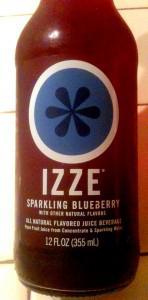 Soft drinks: Izze sparkling blueberry