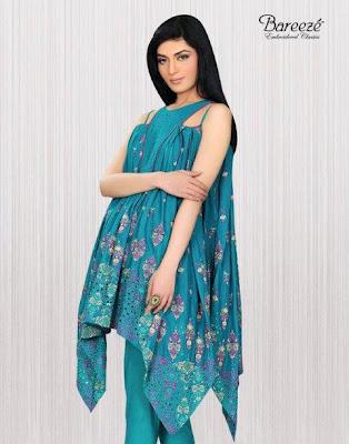 Bareeze Summer Embroidered Classic Collection 2012