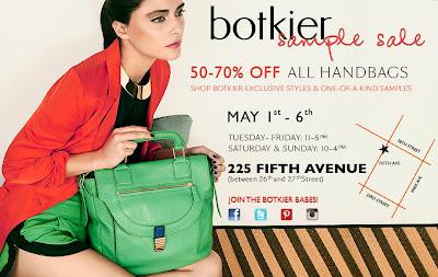 Botkier Handbags Sample Sale