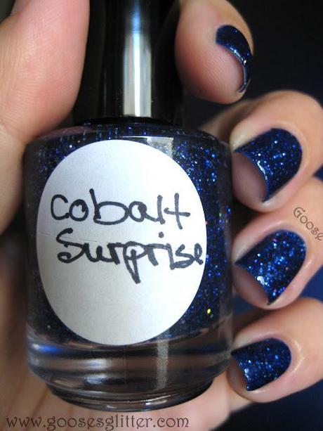 Paris Sparkles - Chataigne and Cobalt Surprise: Swatches and Review