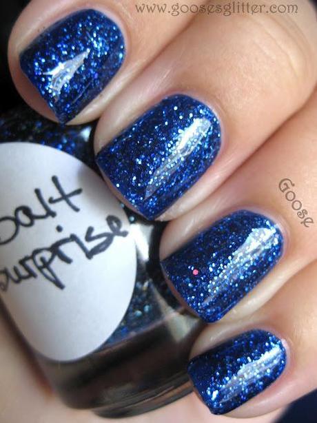 Paris Sparkles - Chataigne and Cobalt Surprise: Swatches and Review