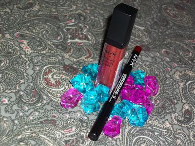 Product Review ~ NYX Rust Sparkle and Pumpkin lips