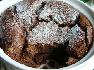 Hot Chocolate Soufflés