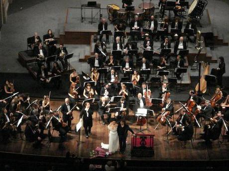 More photos from the concert at Teatro Colon