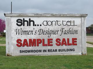Sample Sale of the Century is Happening Monday!