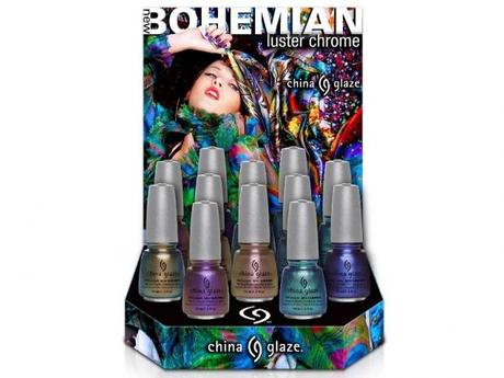 Spotlight: China Glaze Bohemian Luster Chrome Collection July 2012