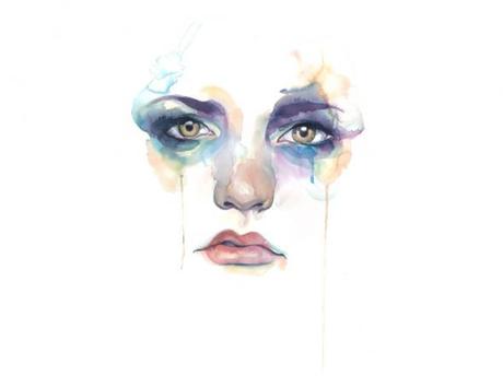 fashionable watercolor by marion bolognesi