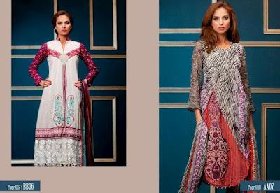 Subhata Embroidered Collection 2012 By Shariq Textiles