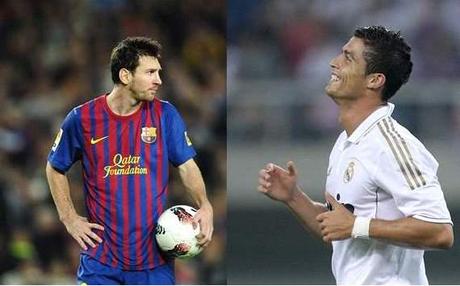 Messi, Cristiano Ronaldo split