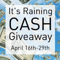 $550 It's Raining Cash Giveaway