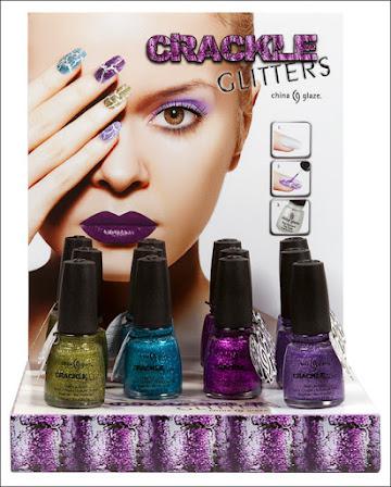 Upcoming Collections; Nail Polish Collections: Nail Polish: China Glaze: China Glaze Crackle Glitters Collection for Summer 2012