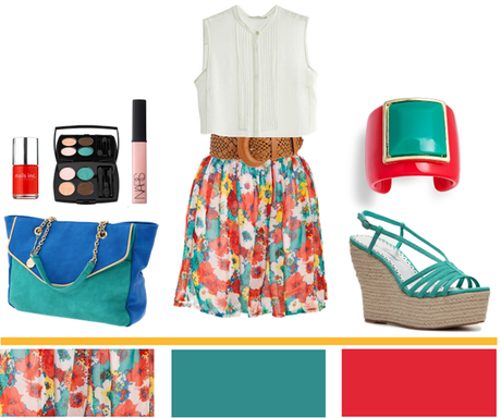 Colorblock + Floral…