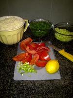 Cauliflower Tabouleh and Tahini